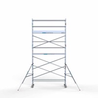 Euroscaffold Rollgerüst komplett 75 x 305 x 7,2 m Arbeitshöhe