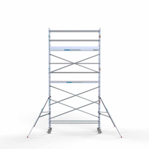 Euroscaffold Rollgerüst komplett 75 x 305 x 7,2 m Arbeitshöhe