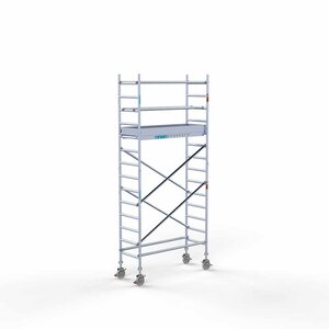 Euroscaffold Rollgerüst komplett 75 x 190 x 5,2m Arbeitshöhe