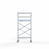 Euroscaffold Rollgerüst komplett 75 x 190 x 5,2m Arbeitshöhe