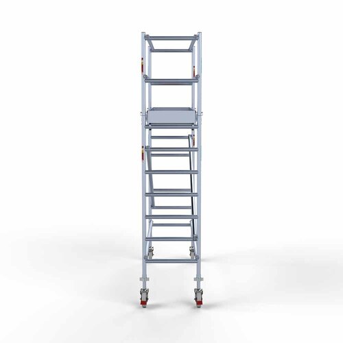 Euroscaffold Rollgerüst komplett 75 x 250 x 4,2 m Arbeitshöhe