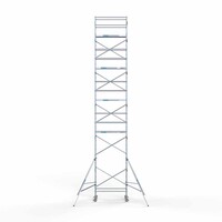 Euroscaffold Rollgerüst komplett 90 x 190 x 12,2m Arbeitshöhe