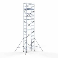 Euroscaffold Rollgerüst komplett 90 x 190 x 10,2m Arbeitshöhe