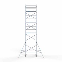 Euroscaffold Rollgerüst komplett 90 x 190 x 10,2m Arbeitshöhe