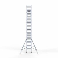 Euroscaffold Rollgerüst komplett 90 x 190 x 10,2m Arbeitshöhe
