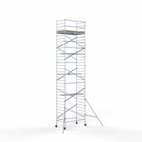 Euroscaffold Basis Rollgerüst 135 x 250 x 11,2 m Arbeitshöhe