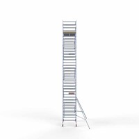 Euroscaffold Basis Rollgerüst 135 x 250 x 11,2 m Arbeitshöhe