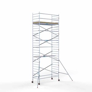 Euroscaffold Basis-Rollgerüst 135 x 305 x 9,2 m Arbeitshöhe Basis-Rollgerüst 135 x 305 x 9,2 m Arbeitshöhe