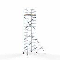 Euroscaffold Basis-Rollgerüst 135 x 190 x 9,2m Arbeitshöhe