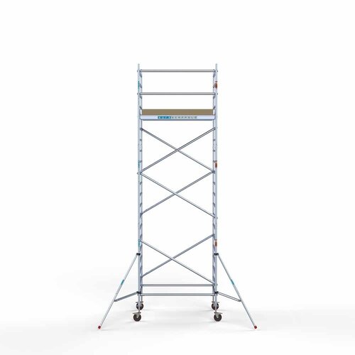 Euroscaffold Basis Rollgerüst 135 x 190 x 7,2m Arbeitshöhe