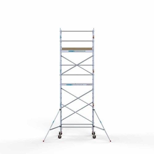 Euroscaffold Basis-Rollgerüst 90 x 190 x 7,2m Arbeitshöhe