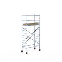 Euroscaffold Basis-Rollgerüst 90 x 190 x 5,2m Arbeitshöhe