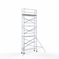 Euroscaffold Basis-Rollgerüst 75 x 305 x 9,2 m Arbeitshöhe