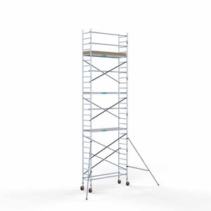 Euroscaffold Basis-Rollgerüst 75 x 250 x 9,2 m Arbeitshöhe Basis-Rollgerüst 75 x 250 x 9,2 m Arbeitshöhe