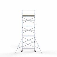 Euroscaffold Basis-Rollgerüst 75 x 250 x 9,2 m Arbeitshöhe