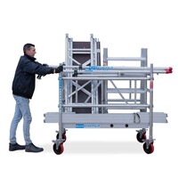 Euroscaffold Rollgerüst One 6,2 m Arbeitshöhe
