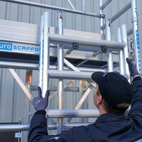 Euroscaffold Rollgerüst One 6,2 m Arbeitshöhe
