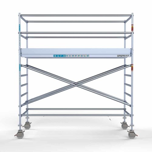 Rollgerüst komplett 135 x 250 x 4,2 m Arbeitshöhe Euroscaffold Rollgerüst komplett 135 x 250 x 4,2 m Arbeitshöhe