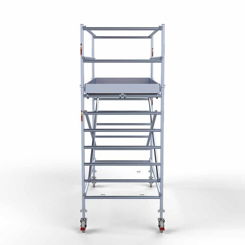 Rollgerüst komplett 135 x 250 x 4,2 m Arbeitshöhe Euroscaffold Rollgerüst komplett 135 x 250 x 4,2 m Arbeitshöhe