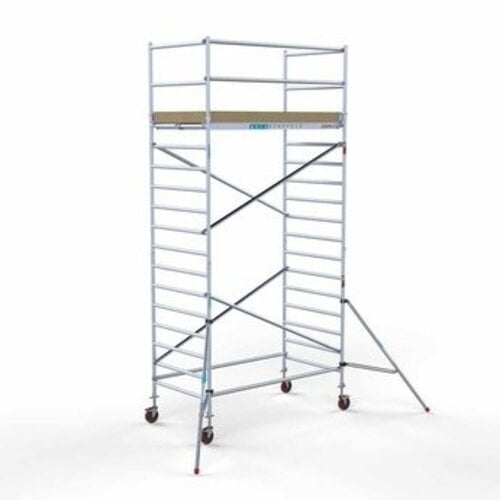 Euroscaffold Gerüstanhänger + Basis-Rollgerüst 135 x 250 x 6,2 m