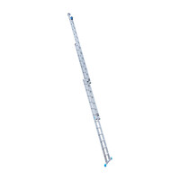 Eurostairs Eurostairs Reformleiter dreiteilig gerade 3 x 12 Sprossen + Giebelsprossen