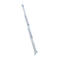Eurostairs Eurostairs Reformleiter dreiteilig gerade 3 x 10 Sprossen + Giebelsprossen