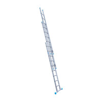 Eurostairs Eurostairs Reformleiter dreiteilig gerade 3 x 9 Sprossen