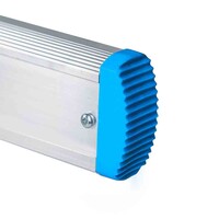 Eurostairs Eurostairs Reformleiter dreiteilig gebogen 3 x 7 Sprossen
