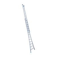 Eurostairs Eurostairs doppelt gebogen 2 x 14 Sprossen + Giebelrollen