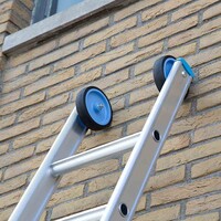 Eurostairs Eurostairs Reformleiter doppelt gebogen 2 x 12 Sprossen + Giebelsprossen