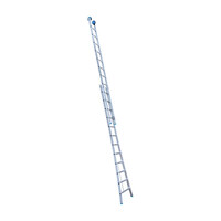 Eurostairs Eurostairs Reformleiter doppelt gebogen 2 x 12 Sprossen + Giebelsprossen