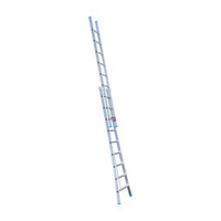 Eurostairs Eurostairs Reformleiter doppelt gebogen 2 x 9 Sprossen