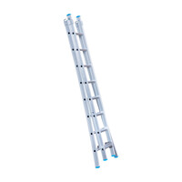 Eurostairs Eurostairs Reformleiter doppelt gebogen 2 x 8 Sprossen