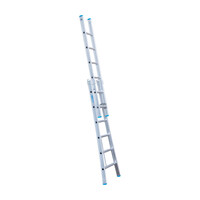 Eurostairs Eurostairs Reformleiter doppelt gebogen 2 x 6 Sprossen