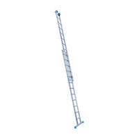 Eurostairs Eurostairs Reformleiter doppelt gerade 2 x 12 Sprossen + Giebelsprossen