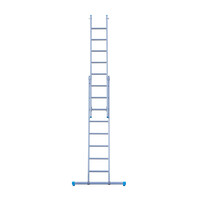 Eurostairs Eurostairs Reformleiter doppelt gerade 2 x 8 Sprossen