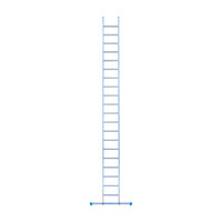 Eurostairs Eurostairs Leiter einfach gerade 1 x 20 Sprossen