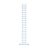 Eurostairs Eurostairs Leiter einfach gerade 1 x 18 Sprossen
