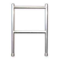 Euroscaffold Klappgerüst mit Vario-Frontgeländer 75x190x5,8m Arbeitshöhe