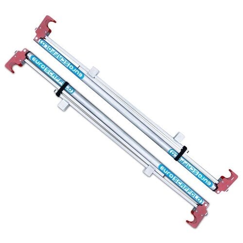 Euro Rollgerüst mit Vario-Frontgeländer 75x305x6,2m Arbeitshöhe Euroscaffold Euro Rollgerüst mit Vario-Frontgeländer 75x305x6,2m Arbeitshöhe