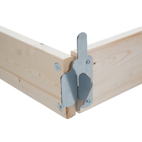 Euroscaffold Holzrandregal-Set Rollgerüst 150 x 75 cm