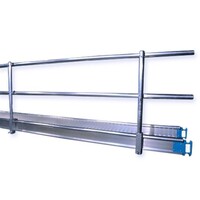 Euroscaffold Geländer der Arbeitsbrücke 8 Meter