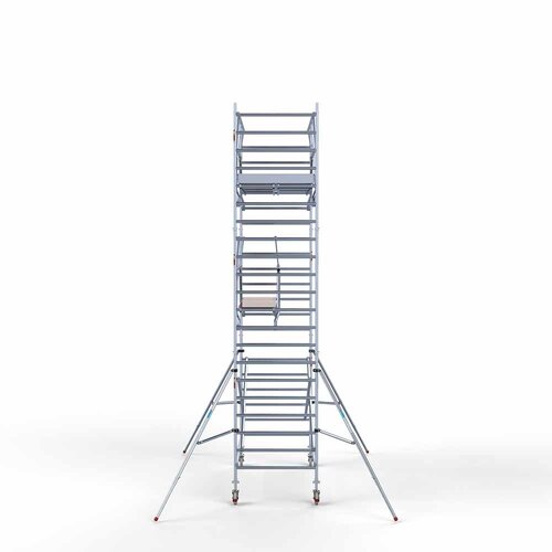 Rollgerüst komplett 135 x 305 x 7,2 m Arbeitshöhe inkl. doppeltem Frontgeländer Euroscaffold Rollgerüst komplett 135 x 305 x 7,2 m Arbeitshöhe inkl. doppeltem Frontgeländer