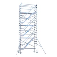 Euroscaffold Treppenturm 135 x 250 x 14,2 m Arbeitshöhe
