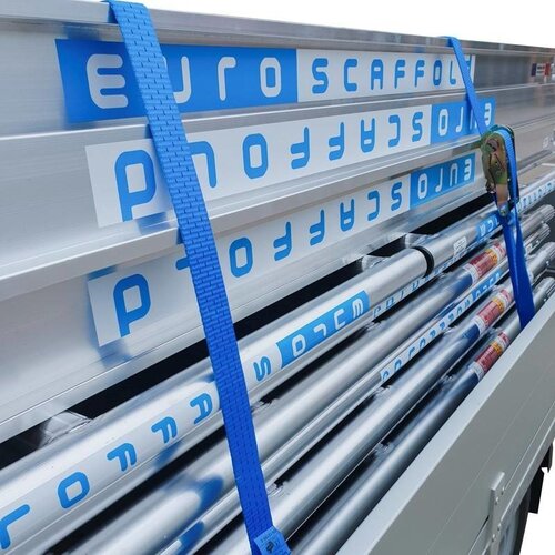 Euroscaffold Anssems PSX2000.305 + Base Rollgerüst mit Vario-Frontgeländer 135x250x10,2m Arbeitshöhe