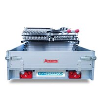 Euroscaffold Anssems PSX2000.305 + Rollgerüst mit Vario-Frontgeländer 135x250x10,2m Arbeitshöhe