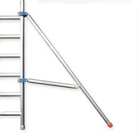 Euroscaffold Basis Rollgerüst 135 x 250 x 6,2m mit zusätzlichem Platfrom