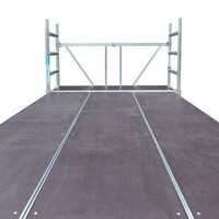 Euroscaffold Gipser-Arbeitsbühne 190x340 mit 3m Arbeitshöhe