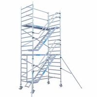 Euroscaffold Treppenturm 135 x 250 x 6,2 m Arbeitshöhe