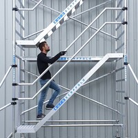 Euroscaffold Treppenturm 135 x 250 x 8,2 m Arbeitshöhe